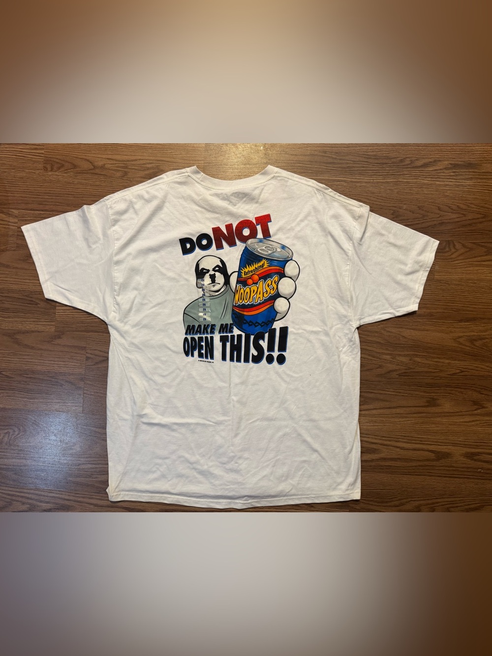 Big Dogs White Tee with Black & Red Logo